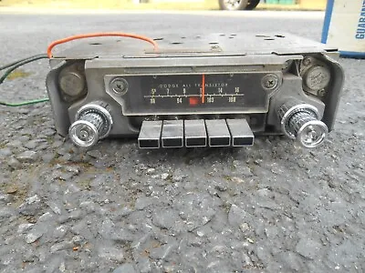 MOPAR 1965 1966 1967 Dodge Factory Am Fm Radio  Amfm Radio  Coronet RT Dart  R/T • $450