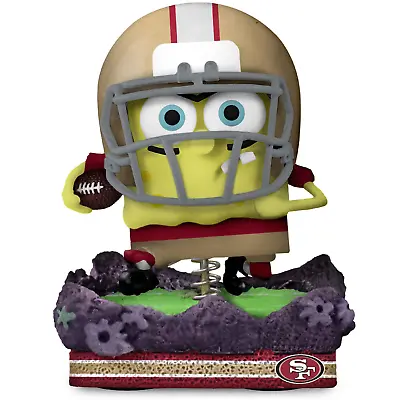 $99.99 • Buy SpongeBob Squarepants San Francisco 49ers Gridiron Great Bobblehead NFL Football
