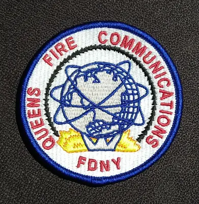 $9.99 • Buy FDNY Queens Fire Communications Patch New York Jersey PA CT MA DE VA