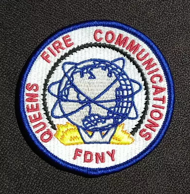 $9.99 • Buy FDNY Queens Fire Communications Patch New York Jersey PA CT MA DE VA