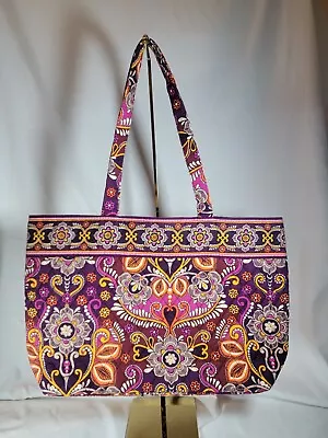 Vera Bradley  Safari Sunset  East West Tote/Purse Shoulder Bag Retired • $30