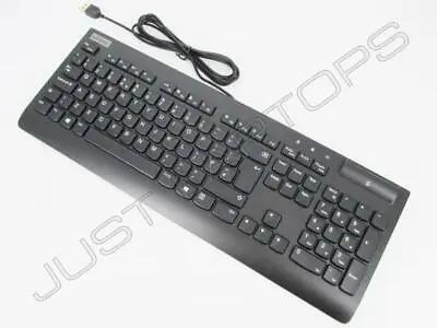 New Retail Lenovo UK English USB Smartcard Wired Keyboard II 4Y41B69384 KB319U • £28.95