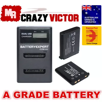 Battery Dual Charger For Olympus LI-42B LI-40B Tough TG-310 TG-320 725 770 SW • $14.95