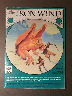 £33.55 • Buy The Iron Wind Game Module 5020 Loremaster  Rolemaster Rpg Merp Book Ice 1984