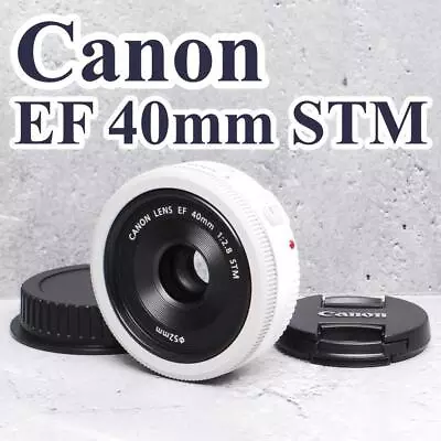 Canon EF 40mm STM Single Focus Pancake Lens F2.8 Japan Use  From Japan • $674.10