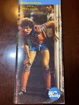 RETRO Original NASL Soccer Media Guide Minnesota Kicks 1979 • $15