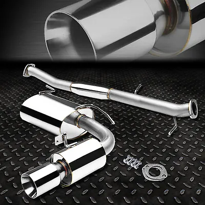 For 90-97 Miata Mx-5 Na Bolt-on Stainless Catback Exhaust Muffler 3.5 Rolled Tip • $158.99