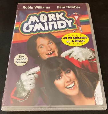 MORK & MINDY - The Complete Second Season (DVD - 4 Discs 2007) - Robin Williams • $10