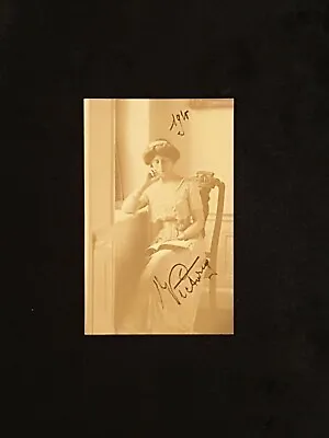 Royal Photo German Princess Victoria Prussia Signed Royalty Autograph Wilhelm II • $319.96