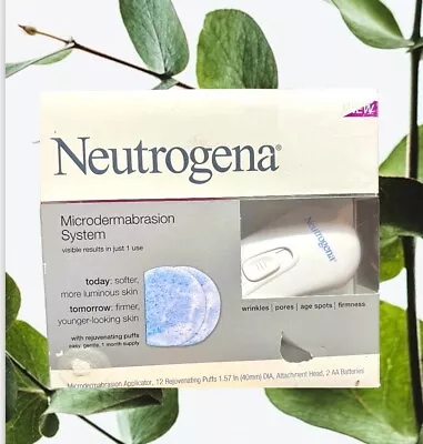 Neutrogena Microdermabrasion System 12 Puff Refills Included-Discontinued~NEW • $110