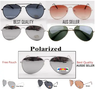 $15.95 • Buy Vintage Retro Classic New Mens Womens Aviator Style Strong Sunnies Sunglasses