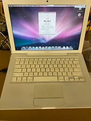 Apple MacBook A1181 13  - 2.0GHz Intel C2D 2GB Ram 150GB HD OS 10.5.8 • $60