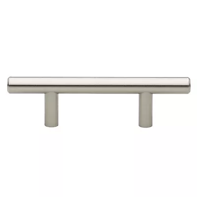 GlideRite 2-1/2  CC Solid Bar Cabinet Pull Stainless Steel Finish - 5007-64-SS-1 • $4.09