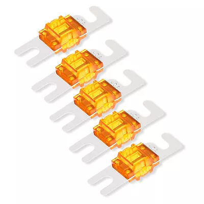 5pcs 40A Amp AFS MIDI Mini ANL Fuse Auto Stud Fuses Nickel Blade Boat Car Audio • $6.69