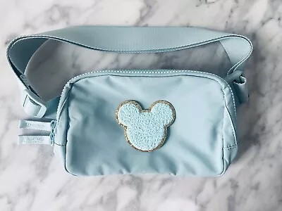 Blue Mickey Mouse Belt Bag Fanny Pack Lululemon Stoney Clover Inspired • £28.90