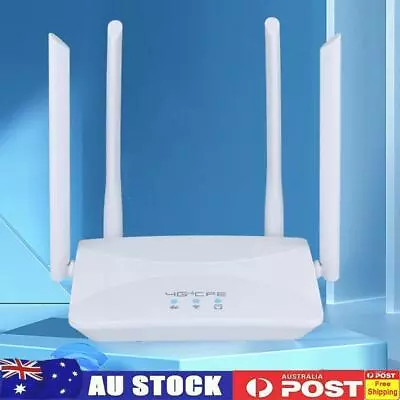 4G WiFi Router With SIM Card Slot 4G Router Modem External Antenna Wide Coverage • $51.99