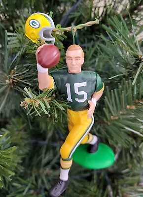 Bart Starr Green Bay Packers Football Xmas NFL Ornament Holiday HOF Coach Jersey • $27.98