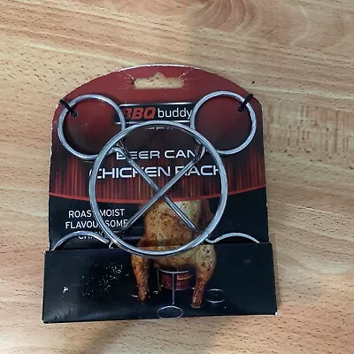 £7.99 • Buy BBQ Buddy Beer Can Chicken Rack