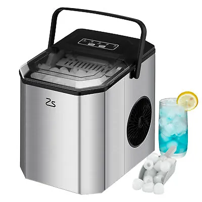 Mini Bullet Ice Countertop Protable Smart Ice Maker With Ice Scoop 26lbs/24h • $88.98
