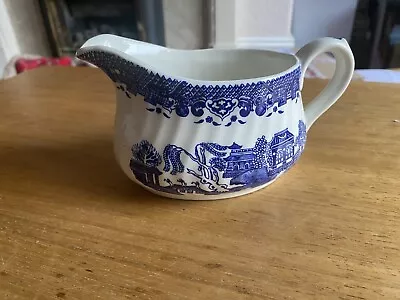 Vintage Barratts Of Staffordshire  Willow Pattern  Sauce/Gravy Boat • £7.99