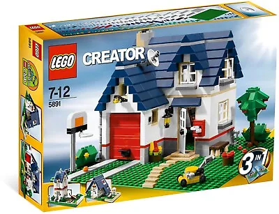 Lego 5891 Creator 3in1 Apple Tree House - Brand New Sealed • $249