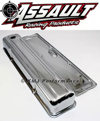 $59.99 • Buy Chevy 235 Inline Straight 6 Cylinder Chrome Valve Cover W/ Side Plate