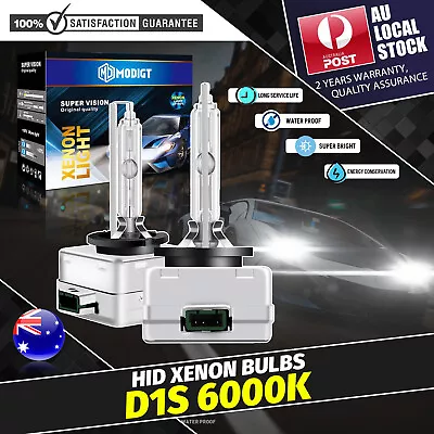 D1S D1C HID Xenon 6000K 12V 35W Super Vision Headlight Plug And Play For Audi • $56.99
