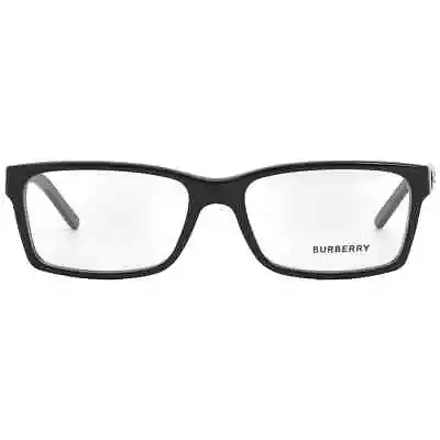 Burberry BE2108-3001 Rectangular Men's Acetate Eyeglasses - Black • $86.99