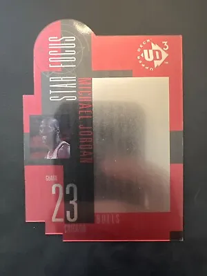 1996-97 Upper Deck UD3 Michael Jordan Star Focus#23 NBA Basketball • $20