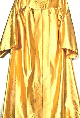  Yellow Shiny Graduation  Gown  Oakhall And  Some Generic • $14.94