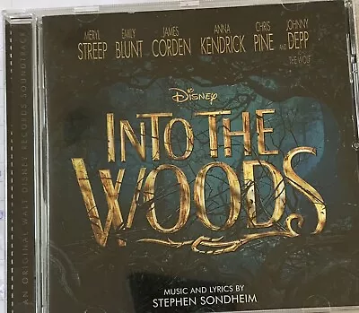 Into The Woods Soundtrack CD 💿 Stephen Sondheim.Post 2Nd Class.UK Only 🇬🇧 • £0.90