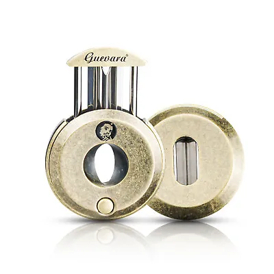 $26.09 • Buy Round V-Cut Cigar Cutter 60 Ring Gauge Ergonomic Design With Secure-Lock Giftbox