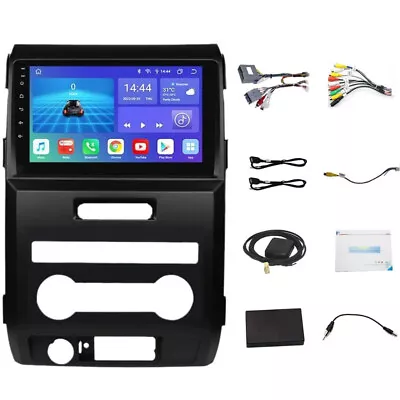 For Ford F150 2009-2014 9  Android Carplay Car Stereo Radio Gps Nav Wifi Bt 32g • $129.98