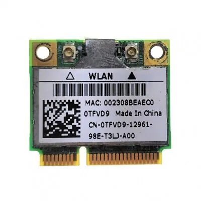 Dell Inspiron Mini 10 Atheros Laptop Wifi Module 0tfvd9 Replacement Adapter • $18.76