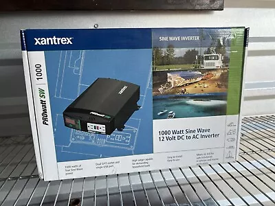 Xantrex SW1000 Watt Pure Sine Wave Inverter RV Camper Van Truck Car Solar DC AC • $235