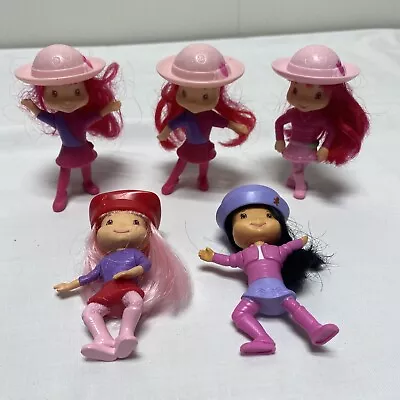 Strawberry Shortcake Dolls Mcdonalds Toys Lot Of 5 • $6.23