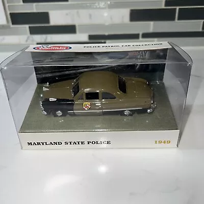 1949 Ford Maryland State Police Car 1/43 Scale New In Original Box • $29.99