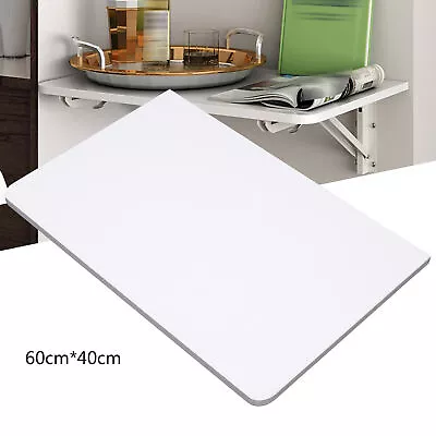 60x40cm Wall Mount Folding PC Table Floating Desk Home Space Saving Laptop Desk • $28.50