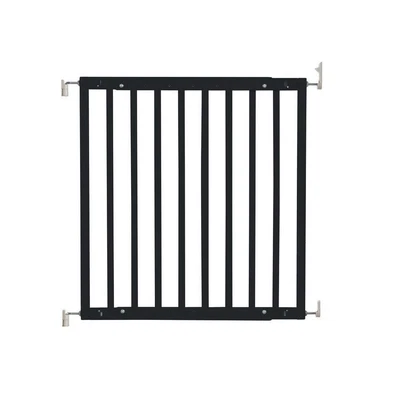 £15.65 • Buy Safetots Premium Wooden Screw Stair Gate Pet Barrier Black 63.5-105.5cm RETURN