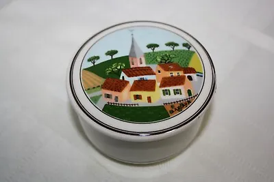 Villeroy & Boch Naif Village Church Porcelain Lidded Trinket Box MINT • $9.99