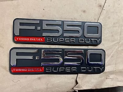 2pcs Fits For 97-03 1997-2003 Truck F550 Turbo Diesel Superduty Emblems Badges • $33.99