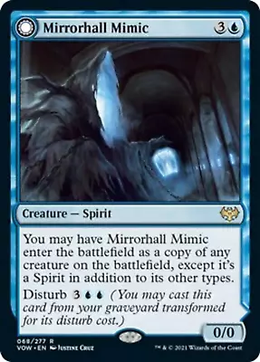 Mirrorhall Mimic // Ghastly Mimicry [Innistrad: Crimson Vow] • $1.90