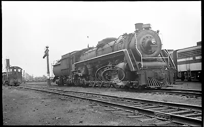 CNR Steam Loco #6263 Fort Erie Ont. Ju. 1958 Original 620size B&W Negative • $6.56