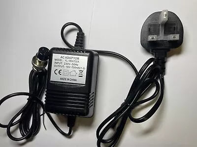 Replacement UK 18V Mains AC-AC Adaptor Power Supply For MultiMix Firewire Mixer • £18.99