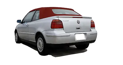 Fits Volkswagen Cabrio 2001-02 Convertible Top & Heated Glass Window BURGUNDY • $534.60