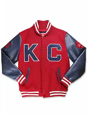 Negro League Baseball Wool KANSAS CITY MONARCHS Jacket Coat NLBM Baseball Jacket • $150