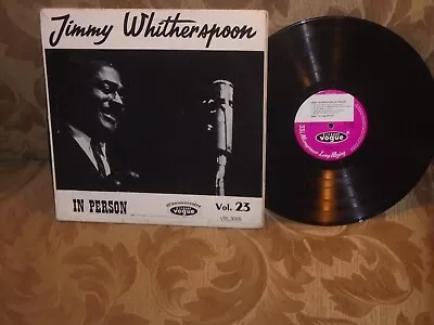 Jimmy Witherspoon In Person Disques Vogue Vol.23 VRL 3005 Buck Clayton Rare LP • $9.99