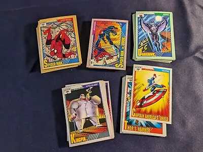 1991 Marvel Universe Series 2 Impel Trading Cards COMPLETE SET #1-162 Base Set • $1.25