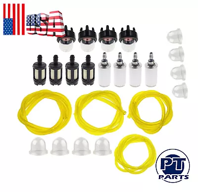 Fuel Filter Primer Bulb Line Hose Kit For Zama Stihl Husqvarna Chainsaw  Zf-1 Zf • $9.80