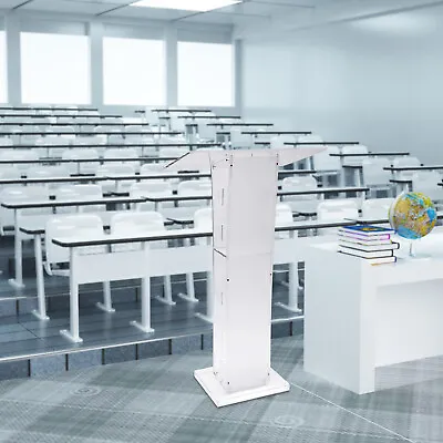 $183.36 • Buy Acrylic Clear Podium Conference Speech Event Pulpit Church Lectern Portable NEW